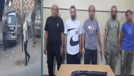 الداخلية تفضح مشاجرة ركن السيارات بالبحيرة