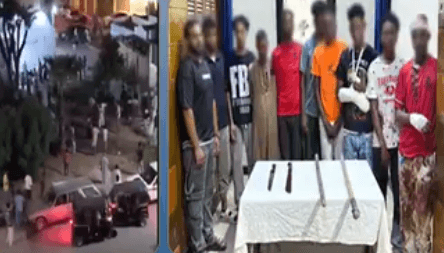 مواجهة بالأسلحة والعصي في أسوان