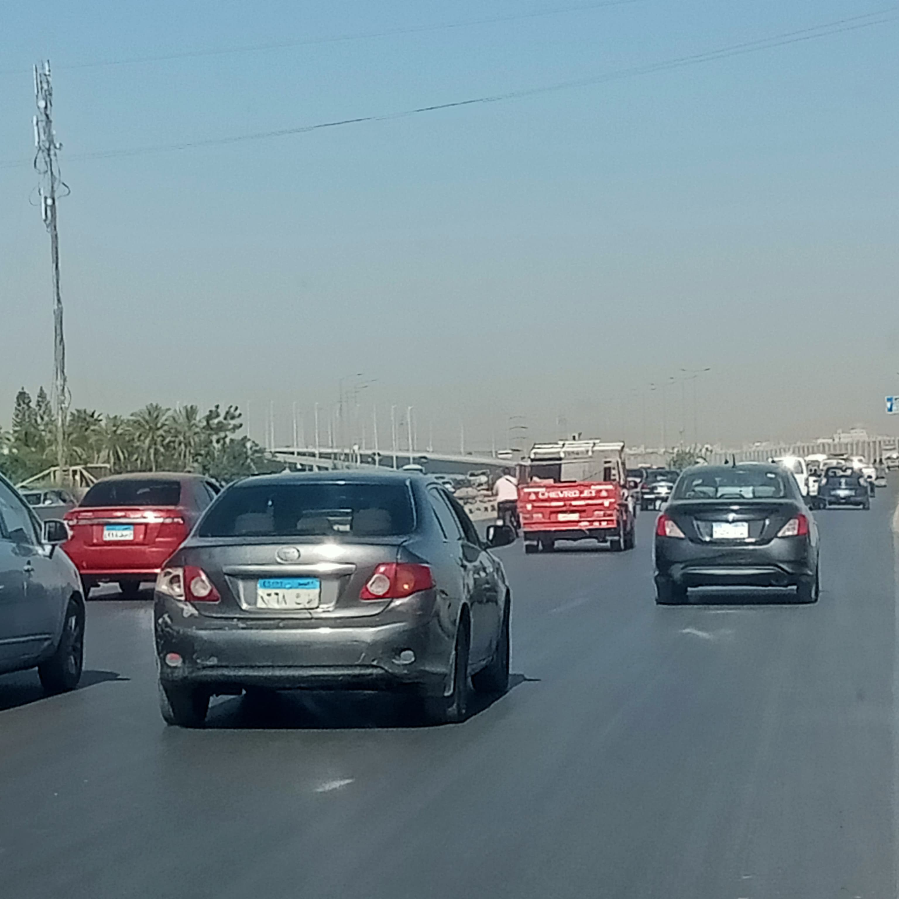 حركة مرورية جيدة في القاهرة والجيزة