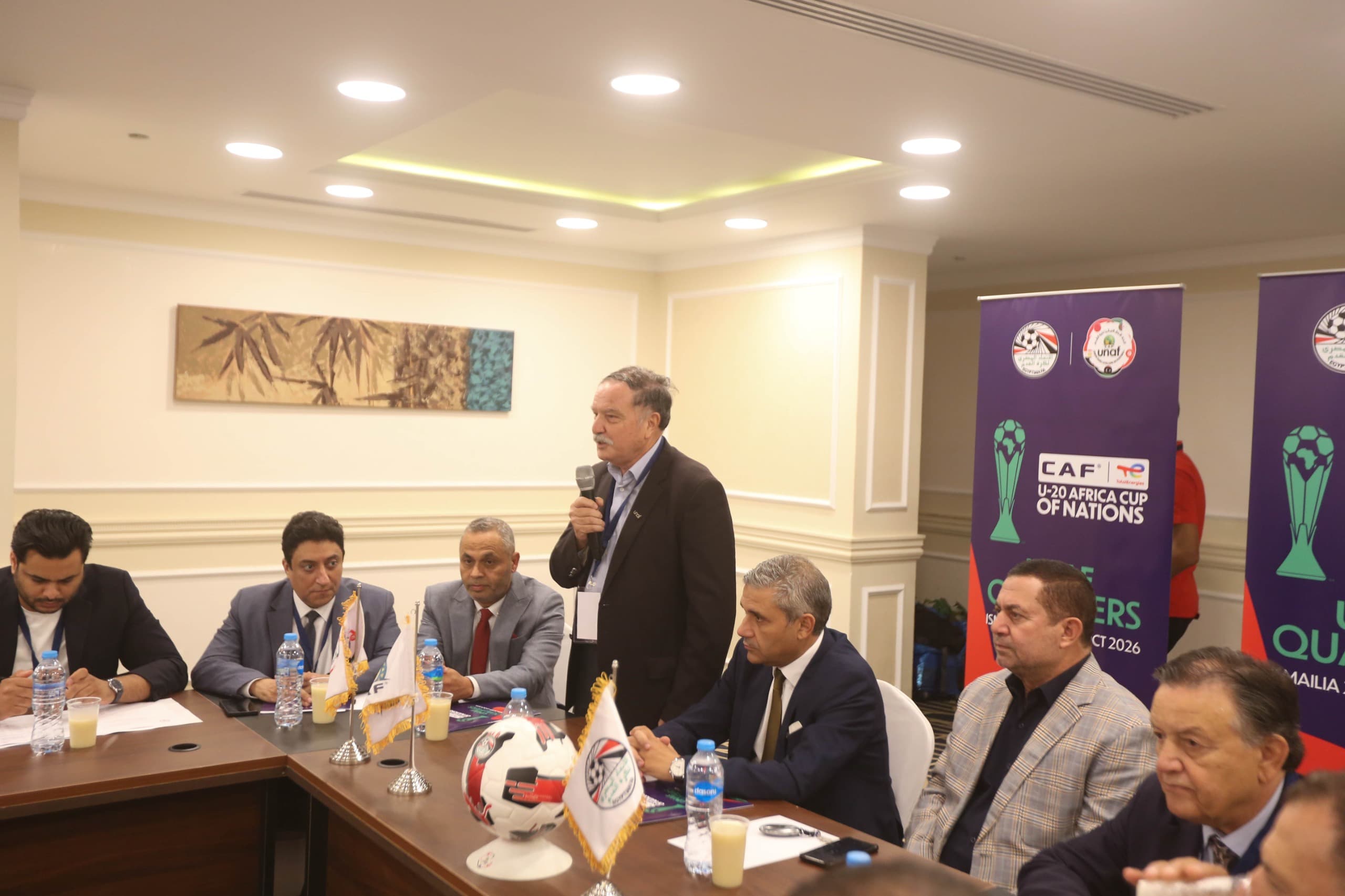 اجتماع تنسيقي لتصفيات شباب أفريقيا