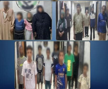 اعتقال 8 لاستغلال أطفال في القاهرة