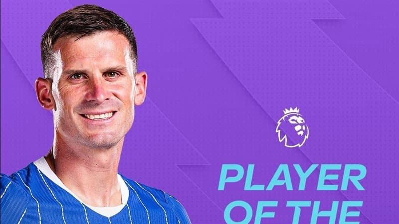 باسكال جروس يتووج بلقب لاعب الشهر في الدوري الإنجليزي