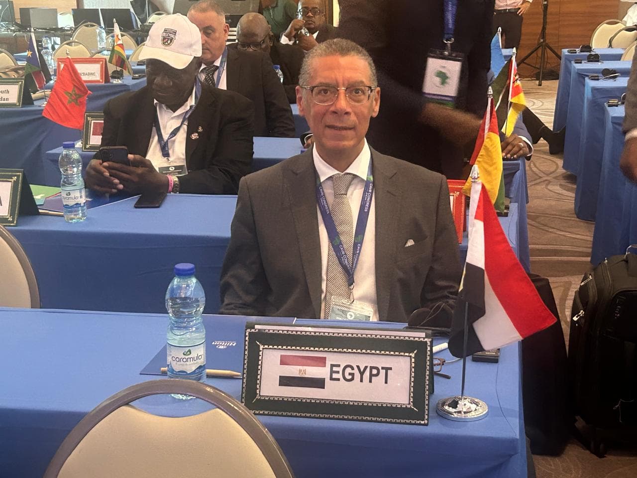 مصر في مؤتمر الاتحاد الأفريقي للكرة الطائرة
