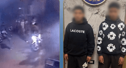 ضبط طالبين لضربهما والدتها في المنوفية