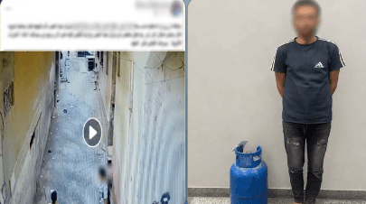 زوج يهدد زوجته بالحرق بأسطوانة غاز في الدقهلية