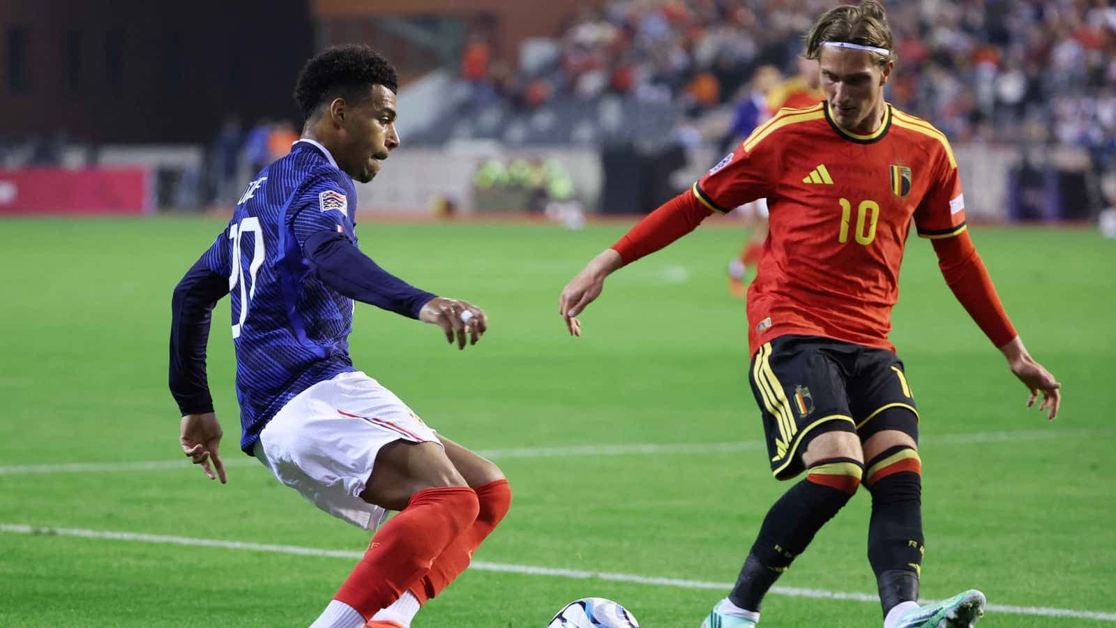 فرنسا تواجه بلجيكا في دوري الأمم