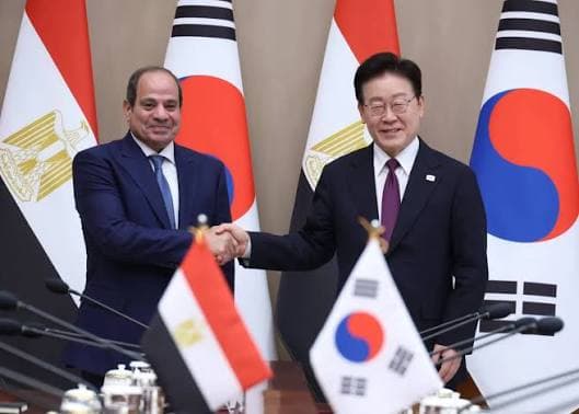 كوريا الجنوبية ومصر تتفقان على تعزيز الاستثمار والسياحة