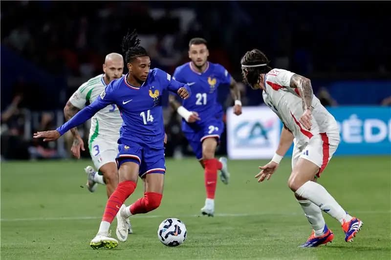 موعد لقاء فرنسا وإيطاليا في دوري الأمم