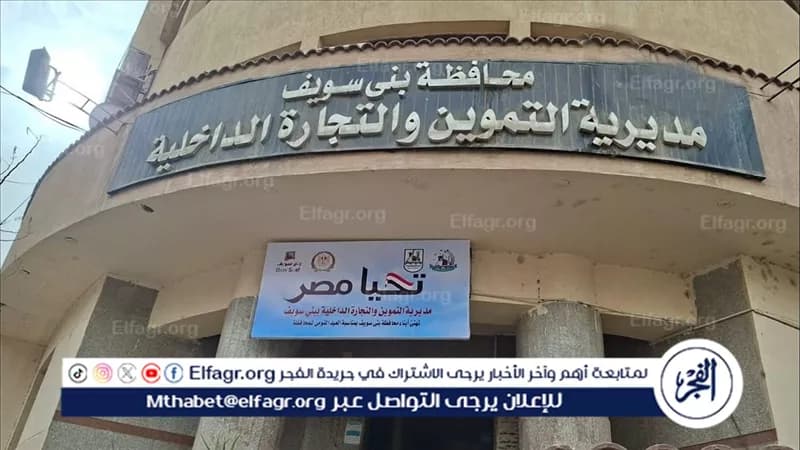حملات تضبط 511 مخالفة تموينية ببني سويف