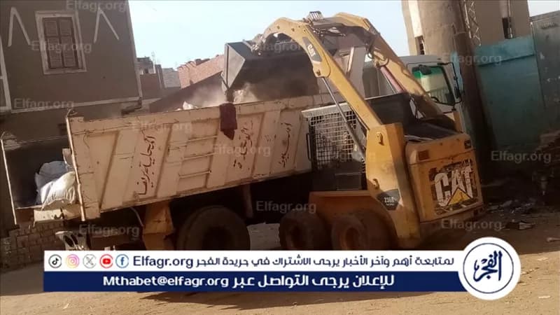 محافظ أسيوط يركز على رفع القمامة والنفايات
