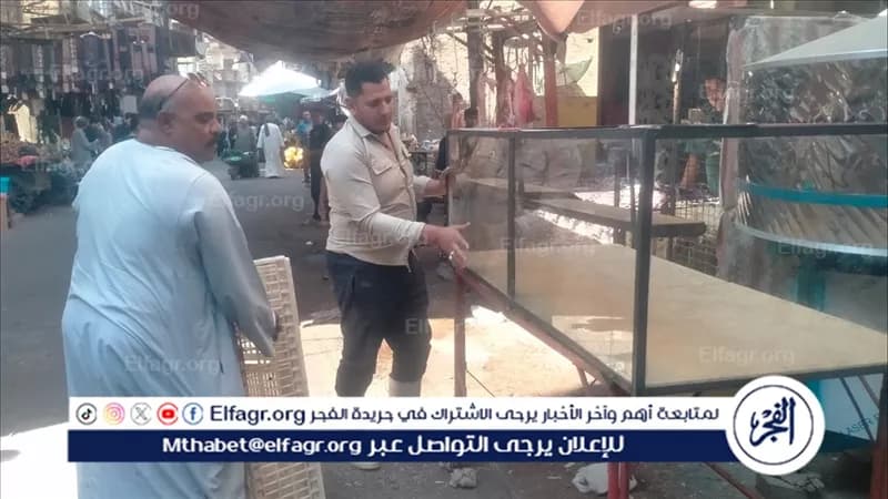 أسيوط تشن حملة رفع الإشغالات بأبوتيج