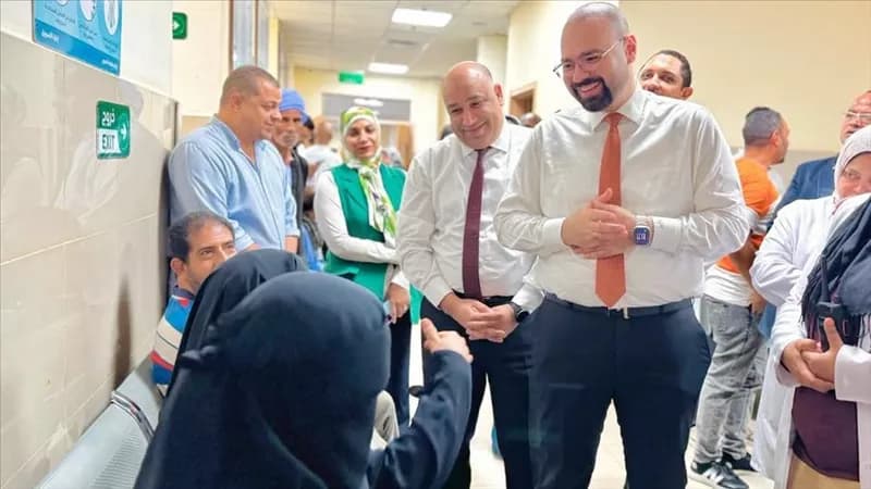 رئيس قطاع الصعيد يُتابع شكاوى مستشفى أسوان