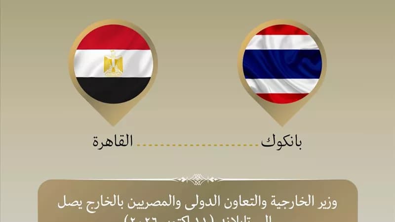 وزير الخارجية يزور تايلاند لأول مرة منذ ثلاثين عاما