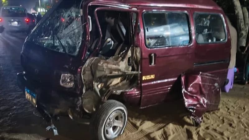 حادث يعقبه إصابة 6 أشخاص في تصادم أمام القيصر