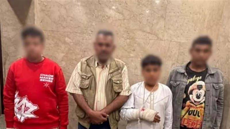 ضبط عامل ونجليه على خلفية اعتداء على شاب في القليوبية