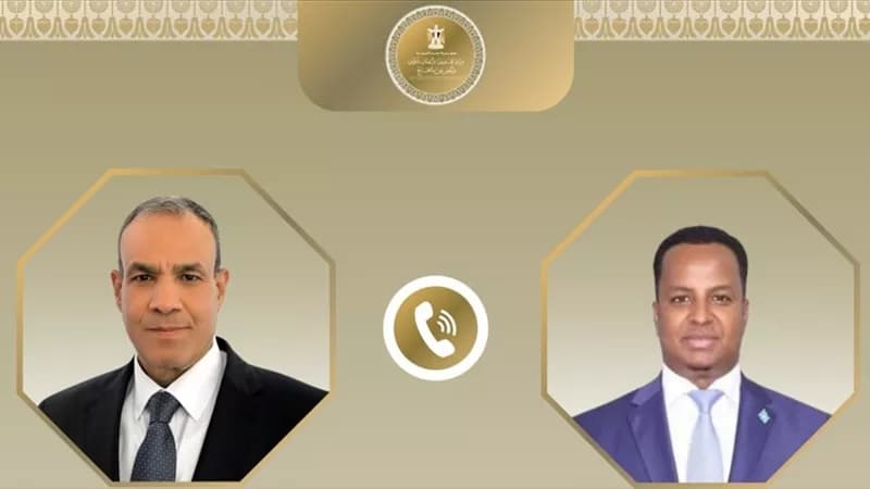 وزير الخارجية ونظيره الصومالي يناقشان تعزيز العلاقات