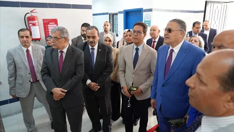 جامعة بنها تفتتح منشآت جديدة بالعبور
