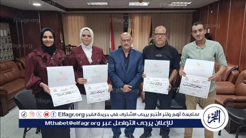 وكيل تعليم سوهاج يكرم فرق التوكاتسو اليابانية