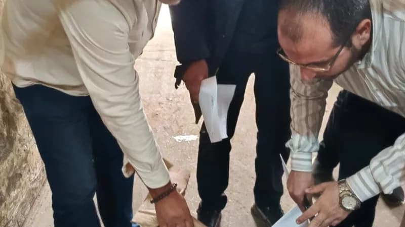 ضبط 1.77 طن من دهون وكبدة فاسدة في العبور