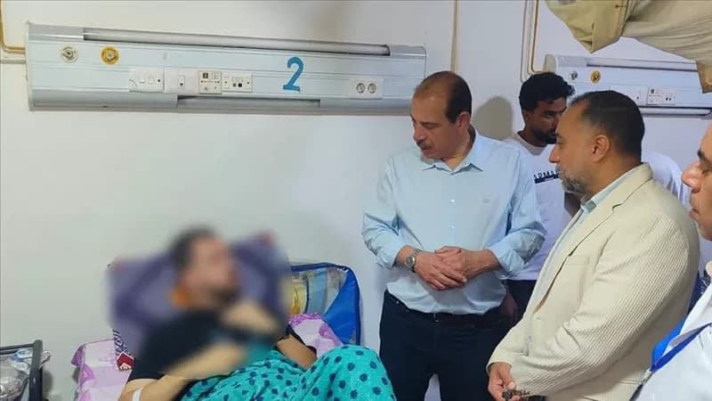 نائب وزير الصحة يزور منشآت شمال سيناء