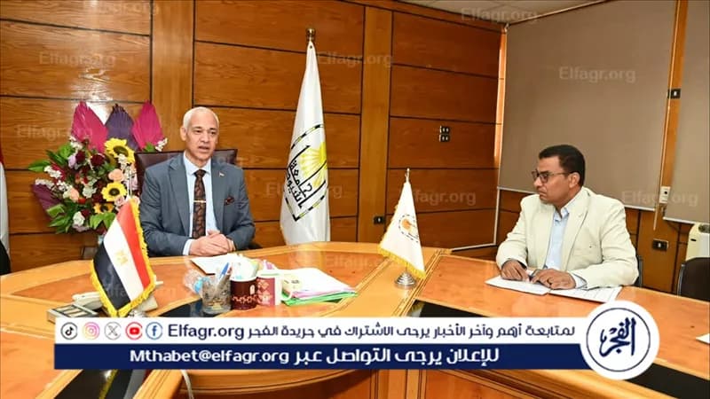 رئيس جامعة أسيوط يواصل تقييم طلبة الاحتياجات الخاصة