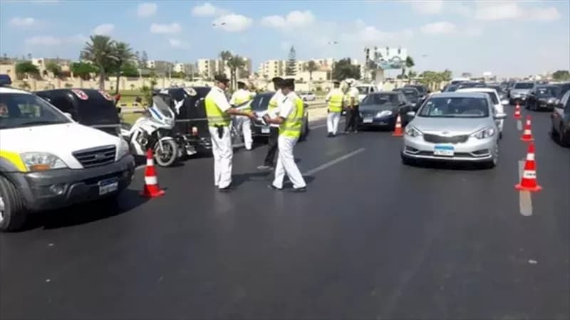 حملات مرورية تضبط مخالفات متنوعة