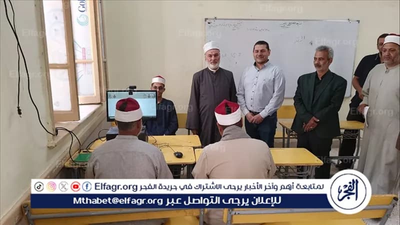 رئيس منطقة سوهاج يعاين تصفيات القرآن