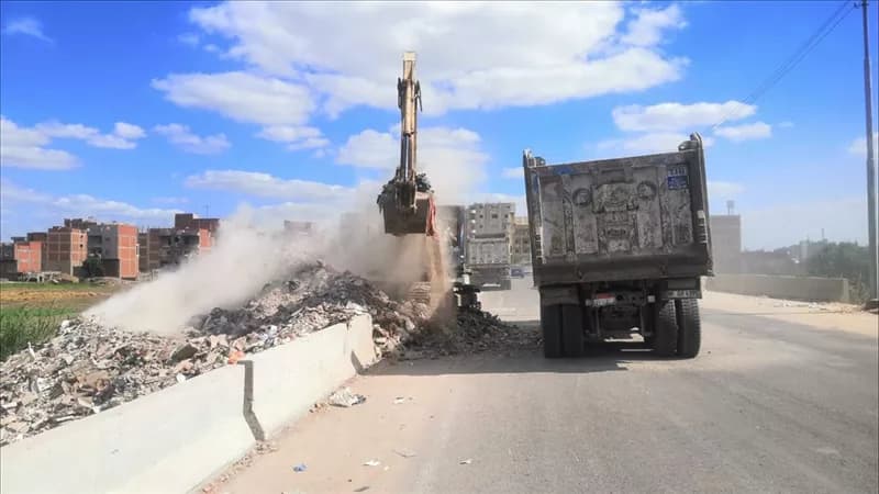 محافظ الدقهلية يوجه بحملة لإزالة مخلفات طلخا