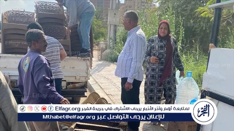 الفيوم تتلف 6 سيارات وتجتث وصلات كهربائية