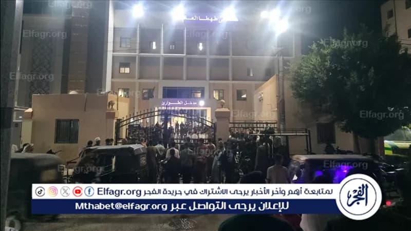 محافظ سوهاج يختصر إجراءات دفن ضحايا حادث الترعة