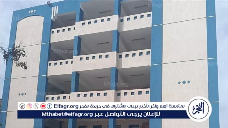 وكيل تعليم أسيوط يسلم جناح مدرسة أبوتيج