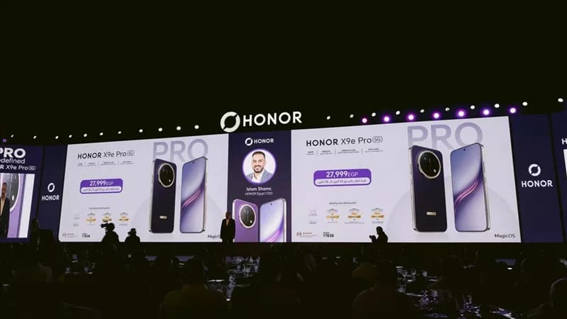 HONOR تطلق X9e Pro وتبدأ الطلب المسبق في مصر