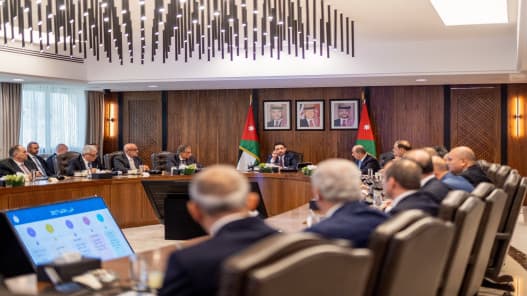 Crown Prince in Cabinet Meeting