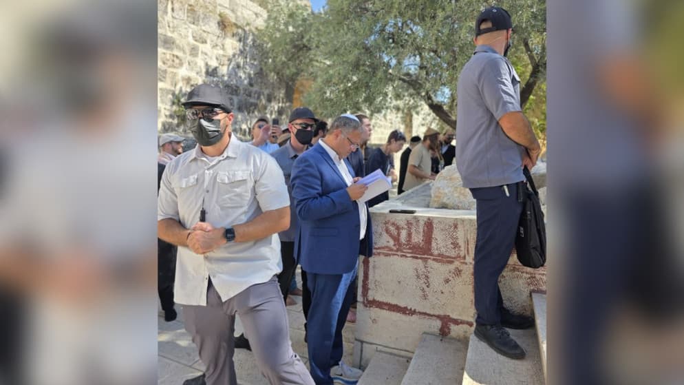 Jordan denounces Ben Gvir's Al-Aqsa raid