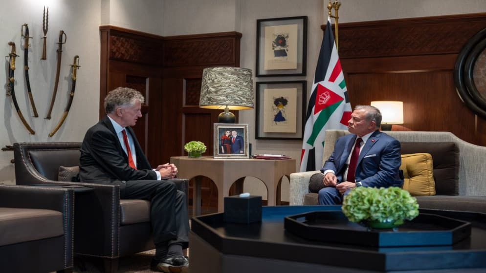 King Meets British Security Advisor