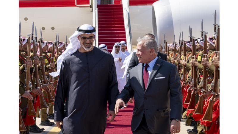 King receives Abu Dhabi Crown Prince