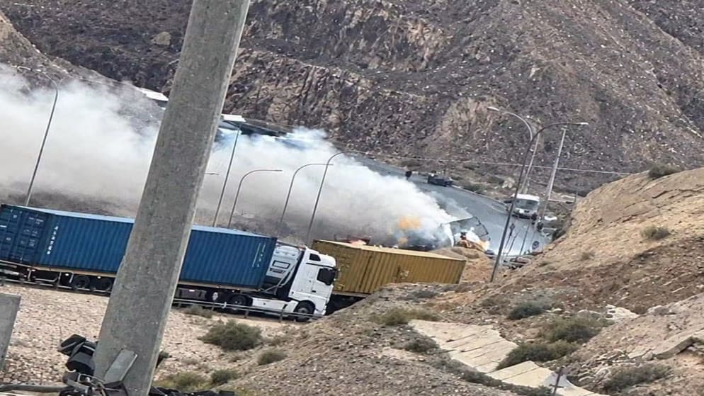 Aqaba crash kills four in fire