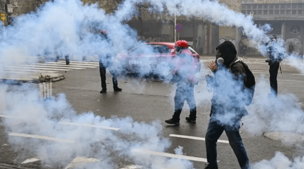 European protests over rising costs