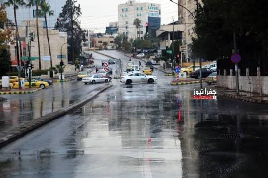 Unstable weather persists in Jordan with thunderstorms