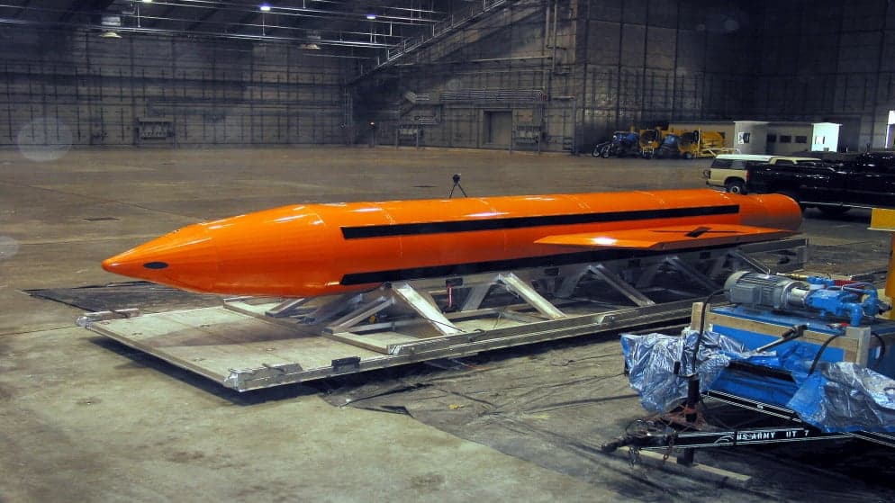 Washington ponders use of Mother of All Bombs against Iran