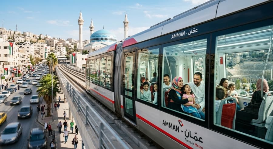 Government plans train to Queen Alia