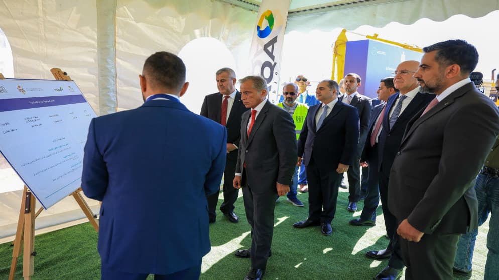 Hassan inaugurates natural gas link to Ma'an Industrial Park