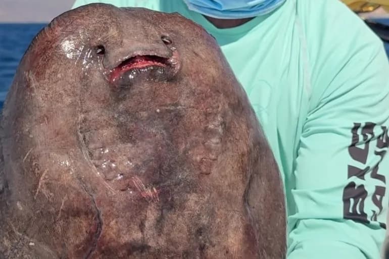 Jordanian dentist's hunter finds first devil fish in Red Sea