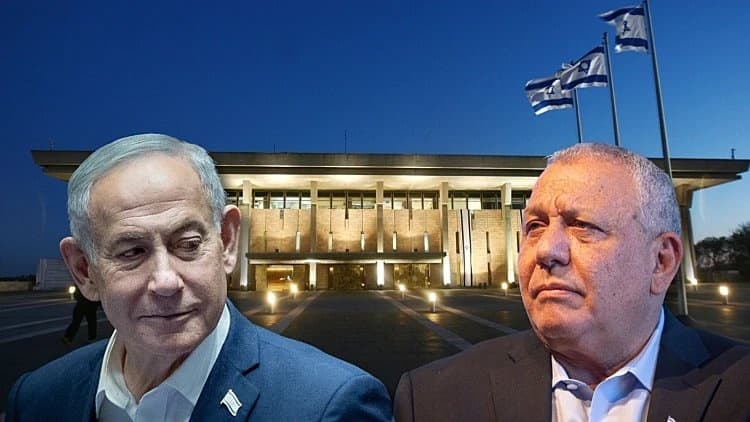 Poll Shows Gantz Leads Netanyahu