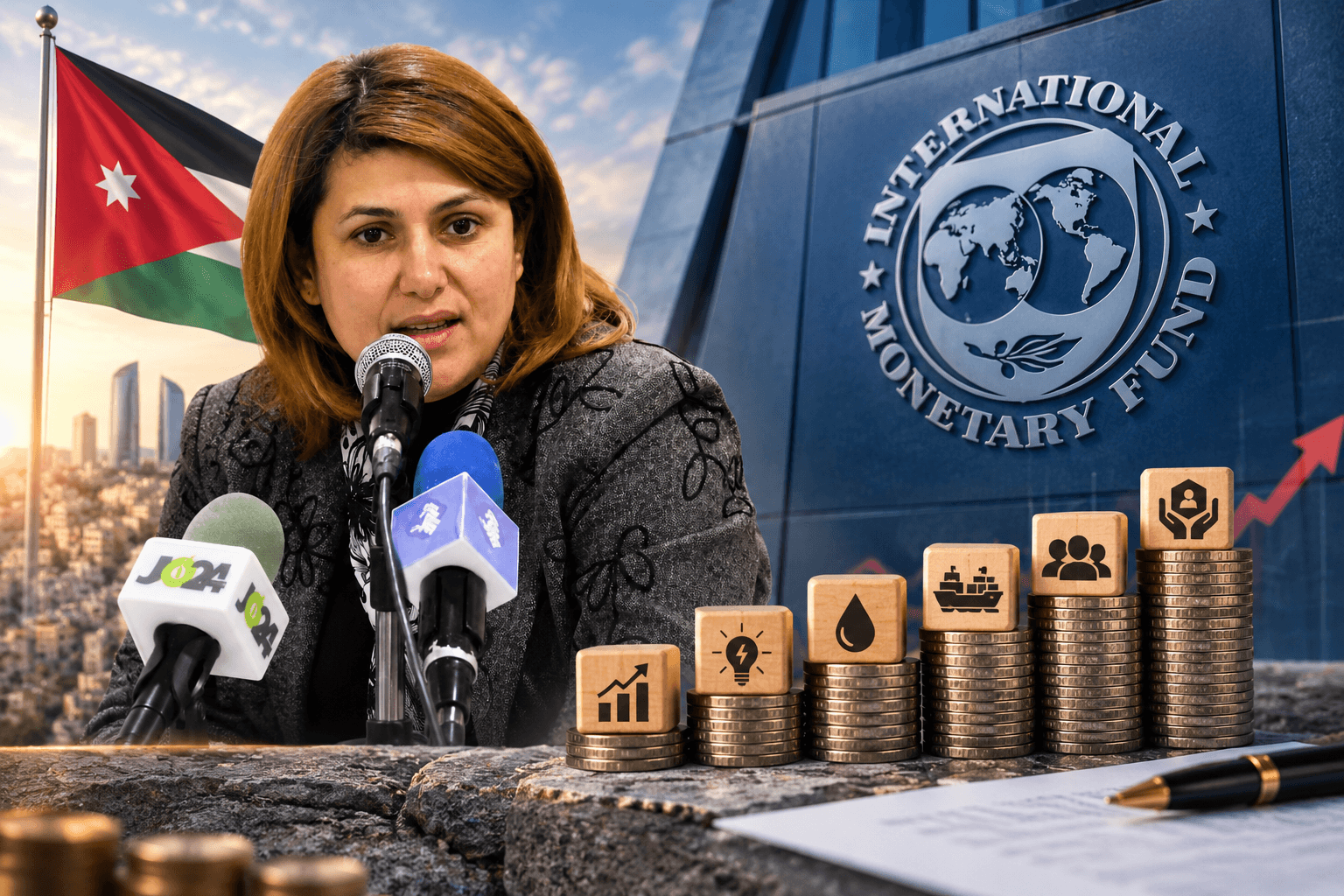 Jordan and IMF: Moving from Deficit to Growth