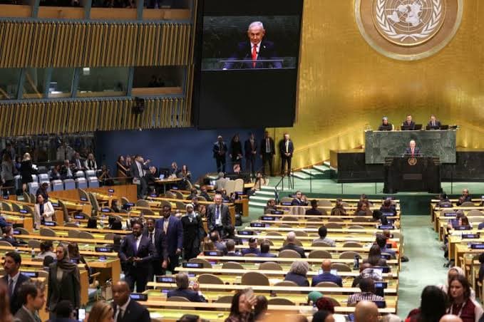 Countries that boycotted Netanyahu at UN