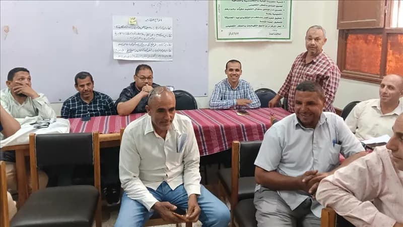 برنامج السلوك المهني لمسؤولي التدريب ببني سويف