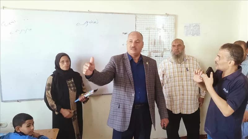 إلغاء تكليف مدير مدرسة في المنيا