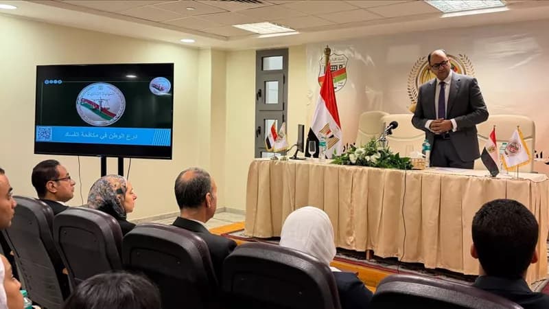 النيابة الإدارية تستقبل وفد قانوني من الجامعة الصينية