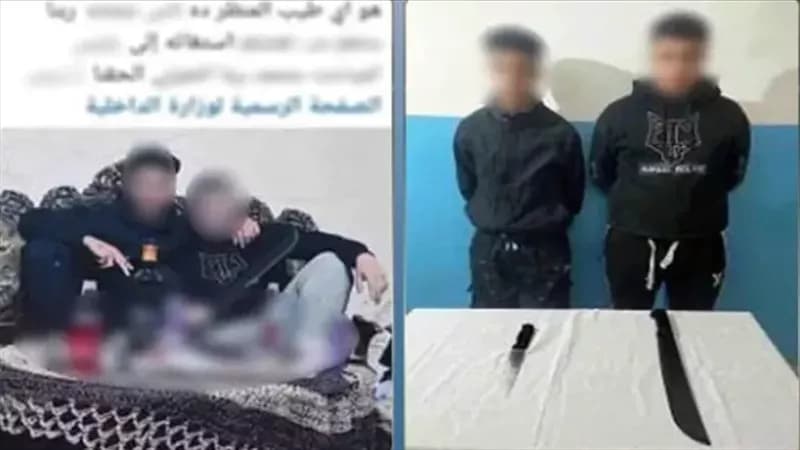 طالبان يظهران بأسلحة ومشروبات في الشرقية